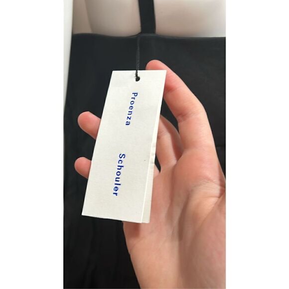 PROENZA Schouler Black Sleeveless Corset Midi Dress Size 8 MSRP $1190 current!!! - Picture 12 of 13